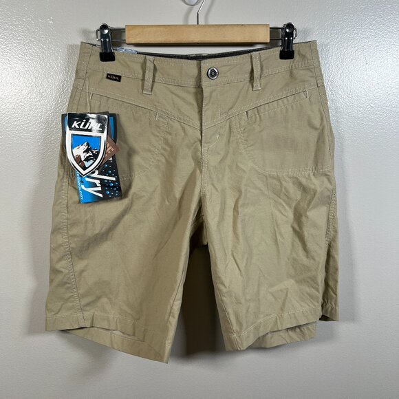 Kuhl Moda Short Womens Size 10 Tan HIking Outdoor Bermuda Travel Active - Picture 1 of 11